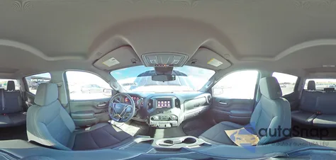 2022 Chevrolet Silverado K1500 Trail Boss Custom из США, поврежденный, VIN 3GCPDCED9NG670133